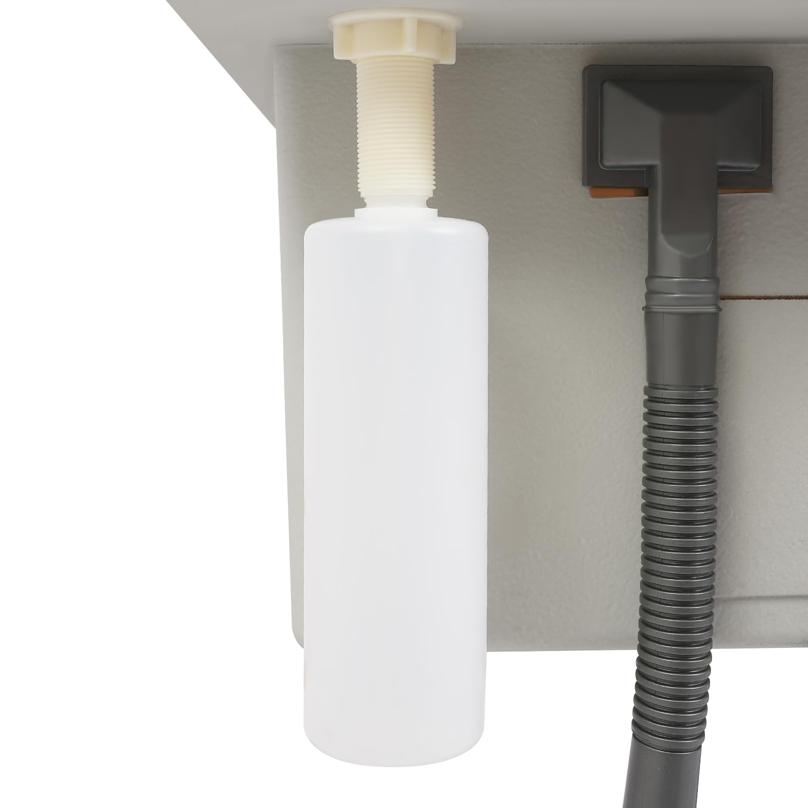 Fregadero de acero inoxidable dorado PVD, con grifo giratorio y dispensador de jabón, drenaje rápido en X, silencioso, anticondente, para cocinas y hogares, diseño moderno con lavabo grande, 50 x 45 x