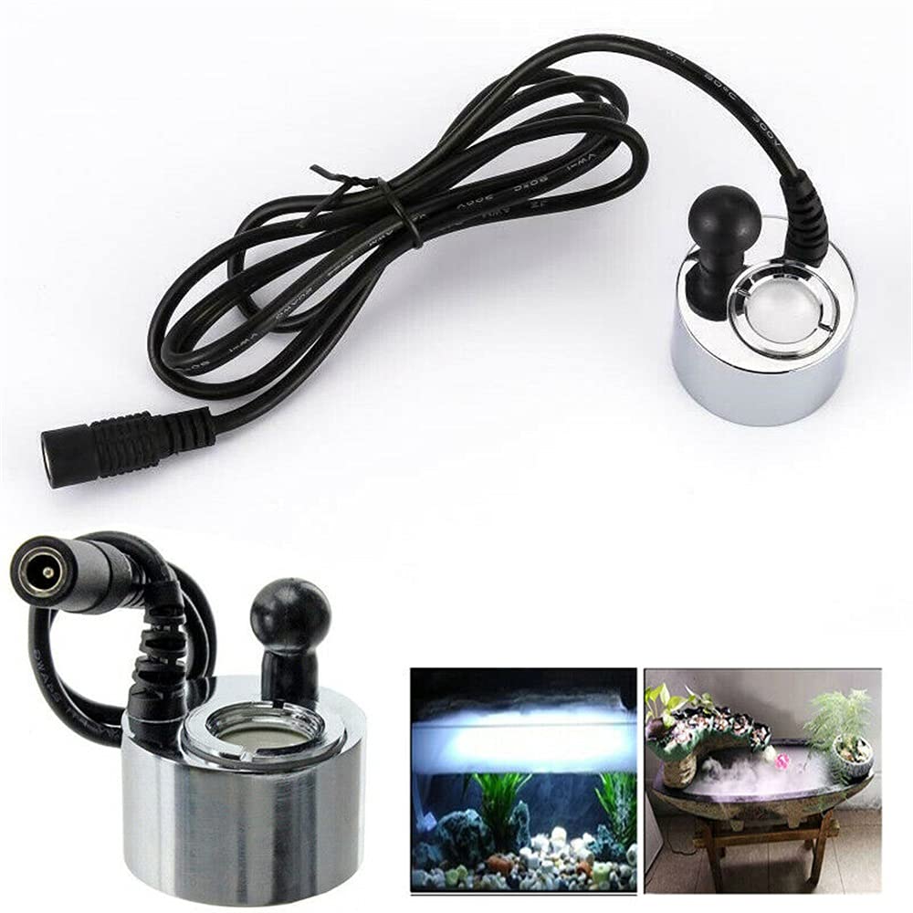 Specification: Product Name:Electric Fire Transducer Material: Stainless  steel Color: Silver Working voltage: 24V Working temperature: below 40  degrees Humidification capacity: 300ML/H Working current: 1A Power: 15W The  atomizing head has a diameter