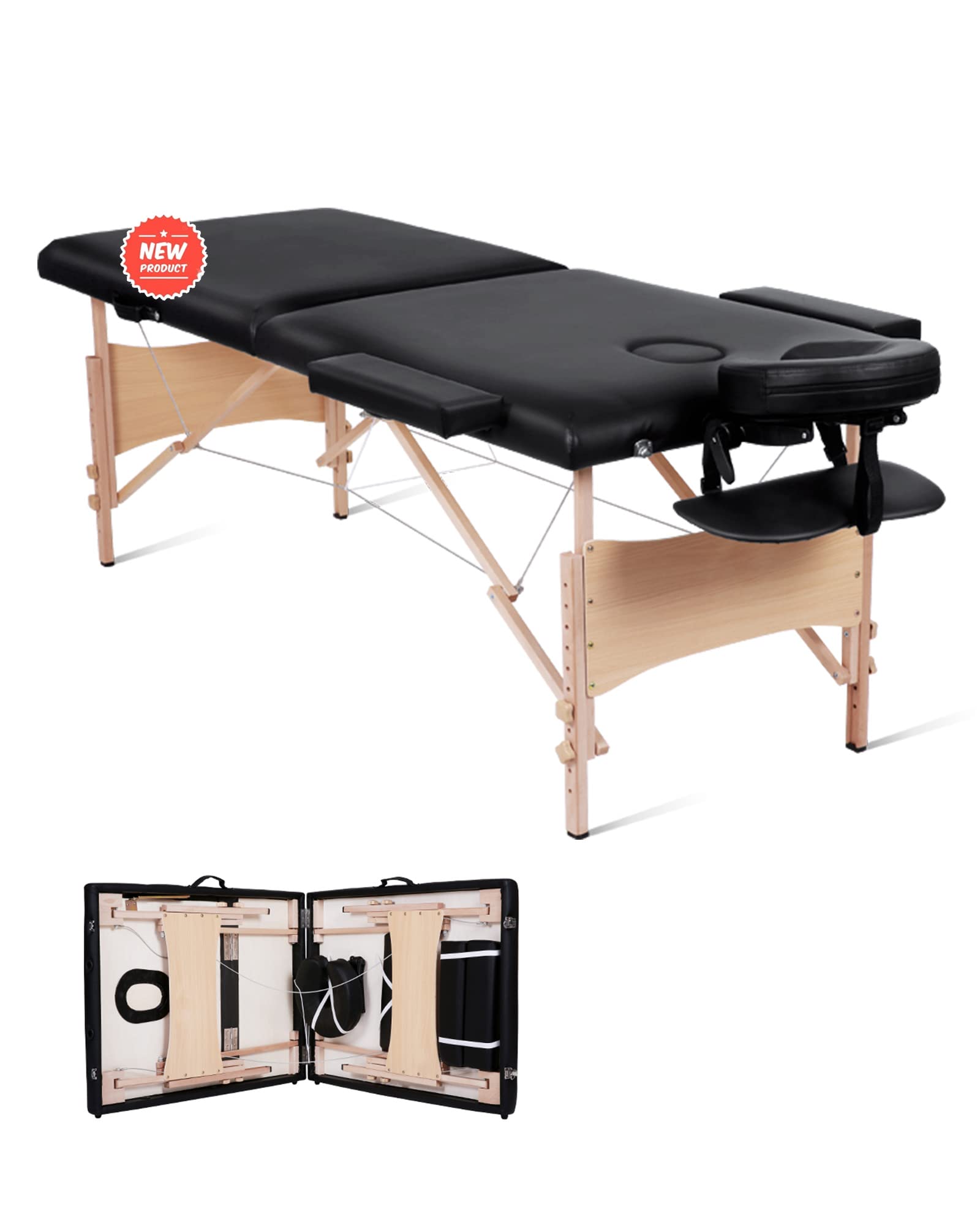 Portable Massage Table Massage Bed Lash Bed Facial Bed SPA Bed Tattoo