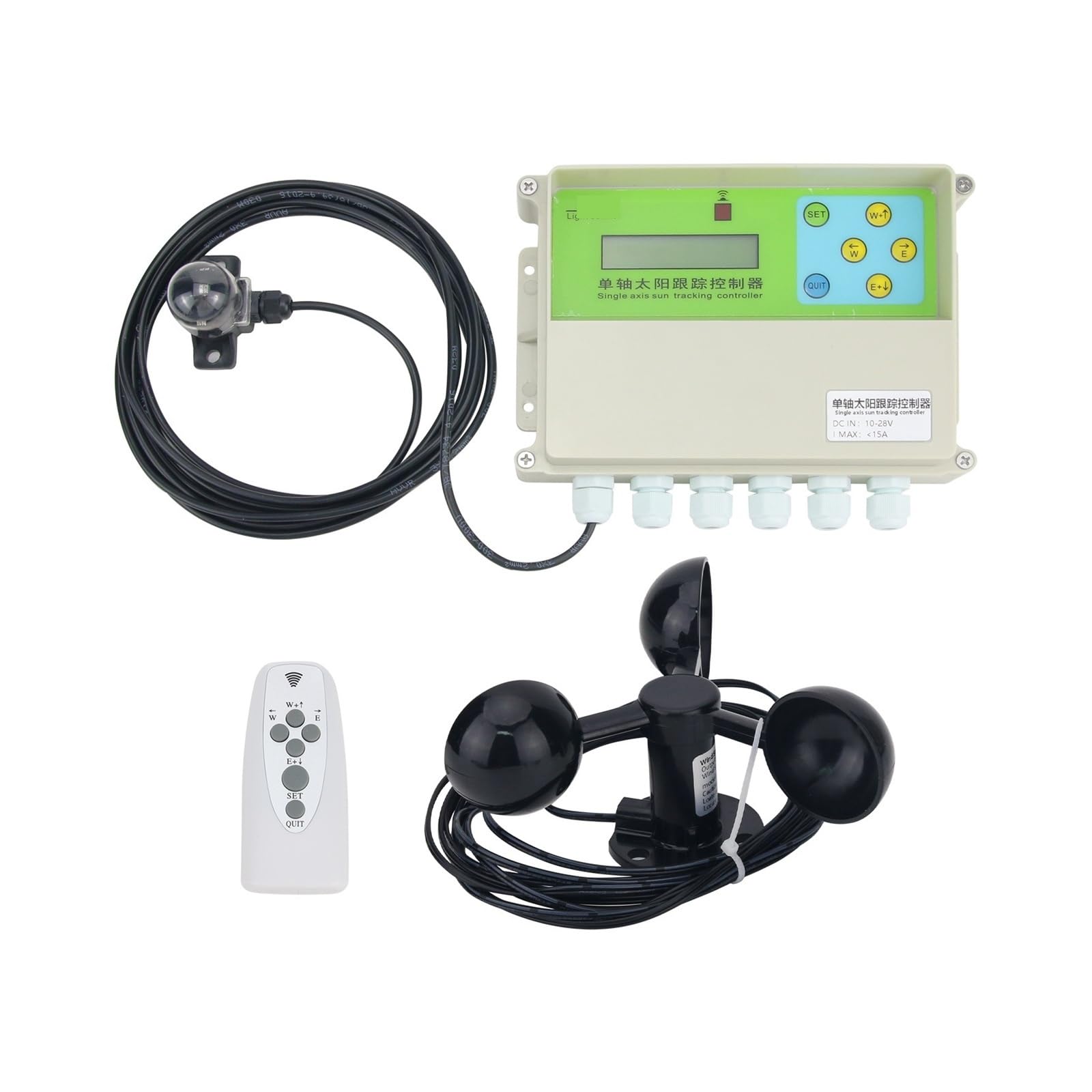 XMYC-1 High Current Single Axis Solar Automatic Tracking Controller Solar Panel Tracking With Switch + Sensor