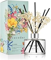 Vista 30 de COCODOR - Difusor con varillas de junco, 6,7 onzas (200 ml), decoración para el hogar y la oficina, fragancia para regalar, lavanda de jardín, 1