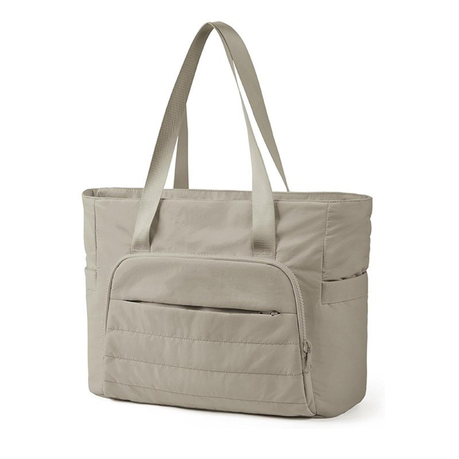 Borsa a tracolla porta tappetino da yoga trapuntata capacità Organizzatori imbottiti per borse da palestra con cerniera Borsa trapuntata con tasca