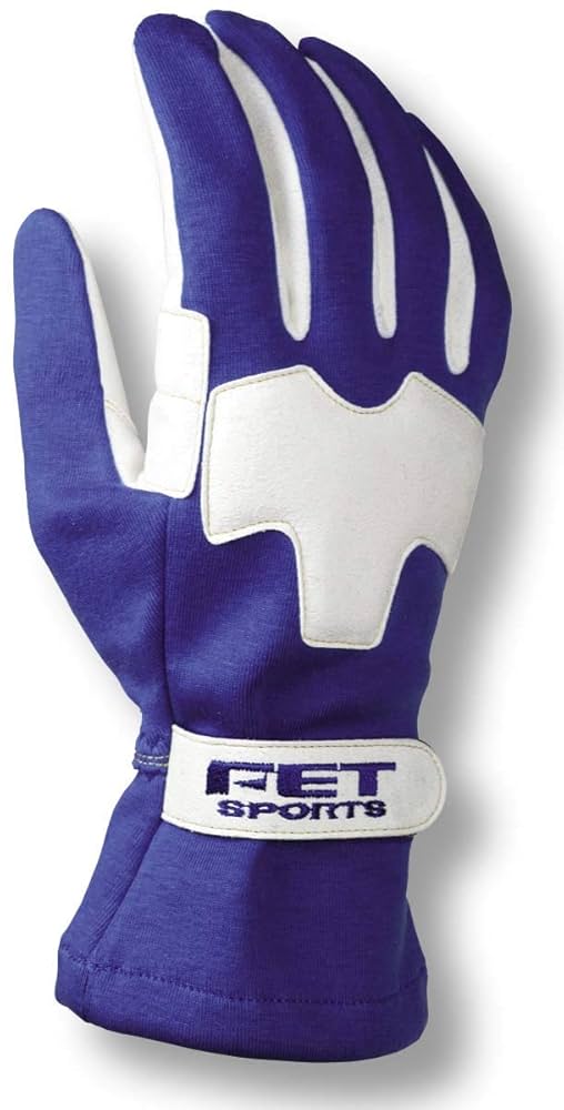 ★新品未使用　FET３Dライトウエイトレーシンググローブ　BLU/WH Sサイズ Amazon | FETスポーツ 3Dライトウェイトグラブ グローブ ブルー