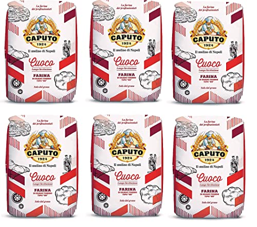 6x Farina Molino Caputo Cuoco chief Pizza Napoli Pizzamehl Pizza Mehl 1kg