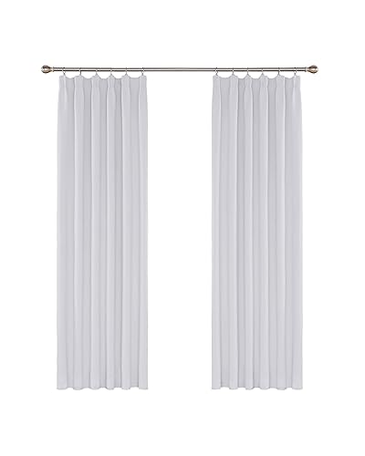 White Curtain Fabric Amazon Co Uk