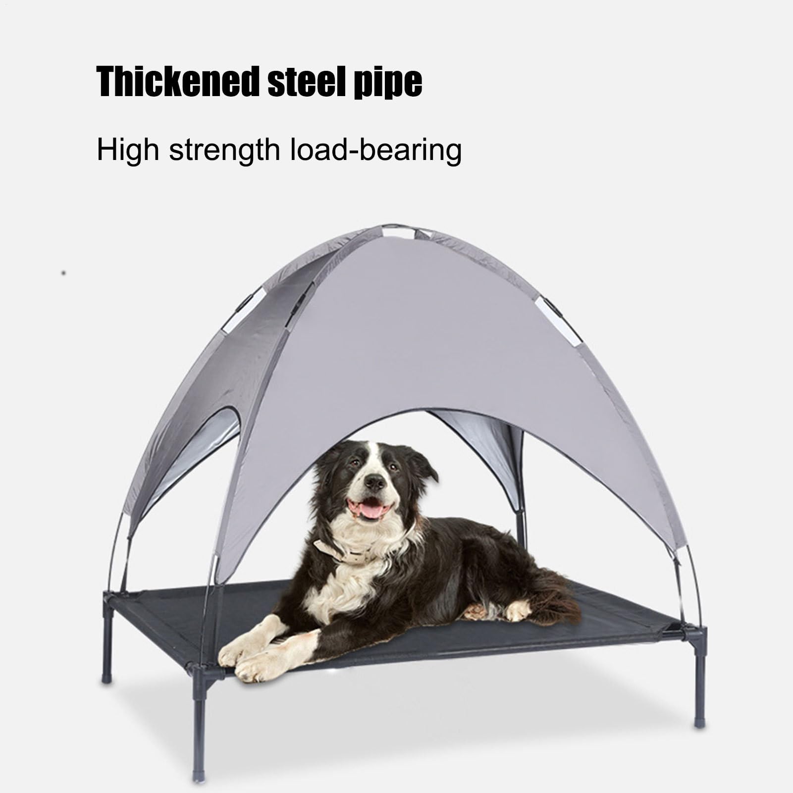 Tenda per Cani da Esterno Tenda da Interni per Cani | Morbida e Pieghevole con Isolamento Termico, Portatile e Traspirante per Viaggi, Spiaggia, Campeggio, Appartamento e