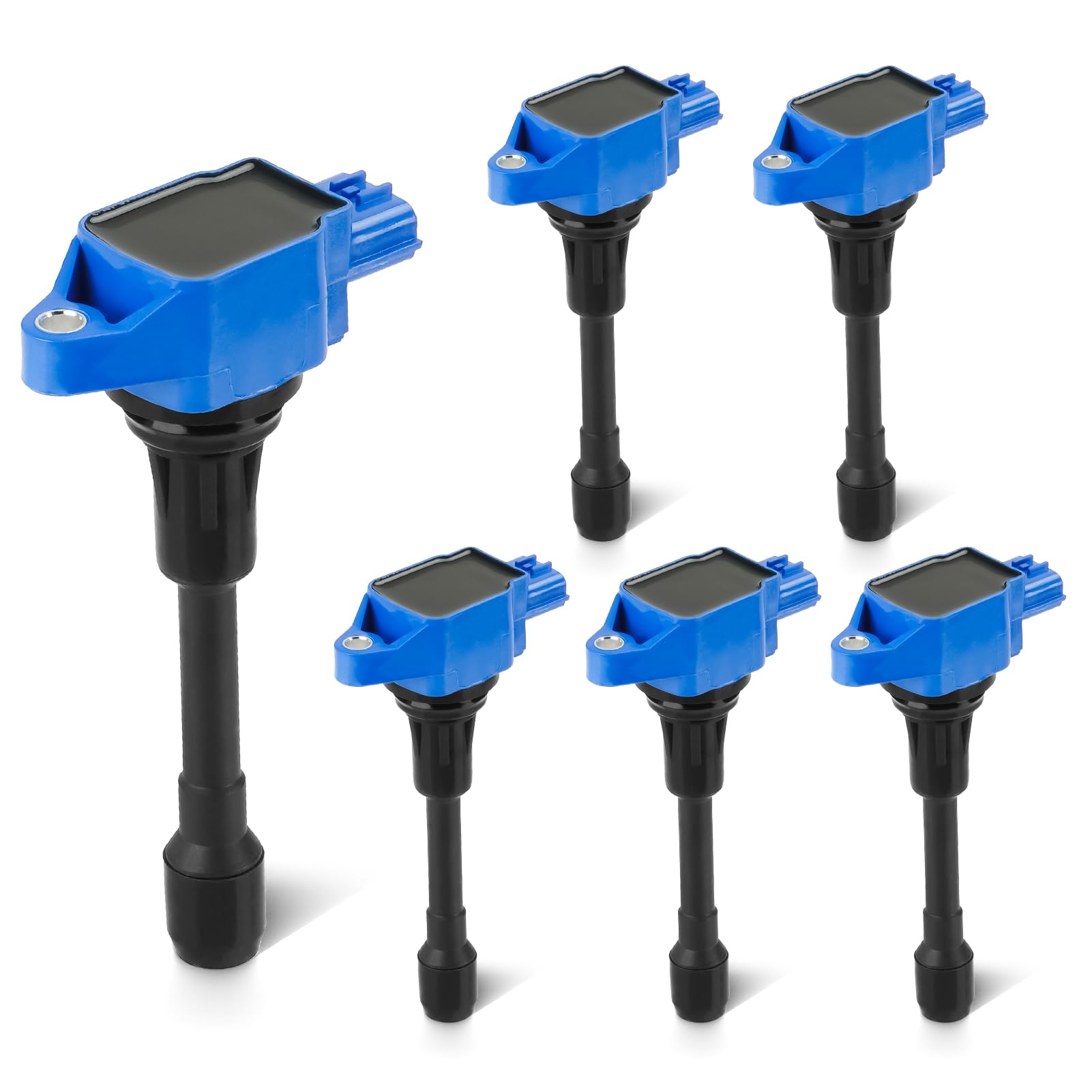 Amazon.com: Blue Set of 6 Ignition Coil Pack 3.7L Compatible
