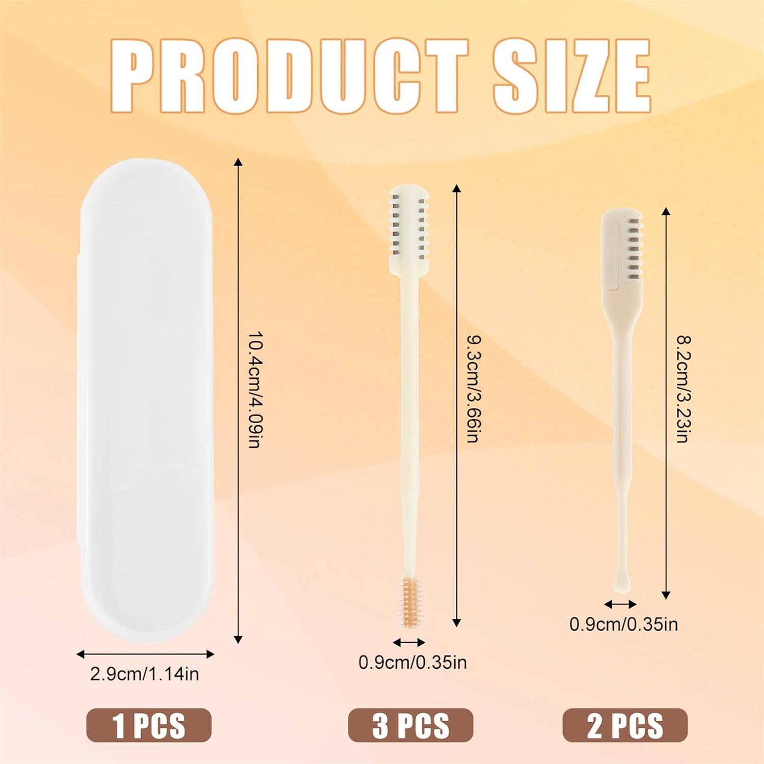 Gosknor 5pcs 2 in 1 Nose Hair Trimmer, Double-Sided & Single-Sided Nose Hair Razors 360 Degrees Rotating Nose Hair Cleaner Nasal Hair Cutter Nostril Hair Tool for Women Men (White)