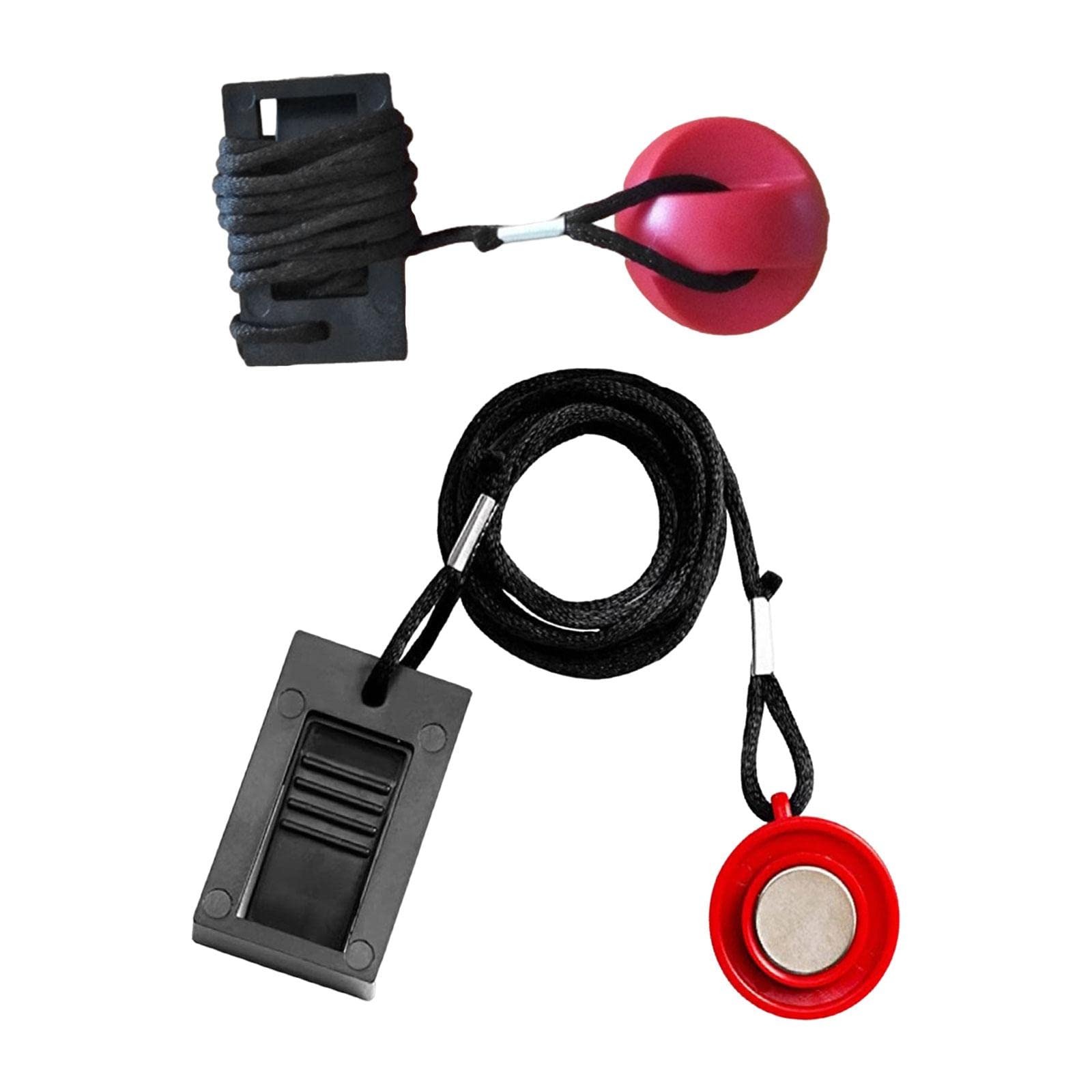 Treadmill Safety Keys Lock Round Switch Lock Exercise Magnet Security Switch Big Clamp|1 Treadmill Safety Key-image-2