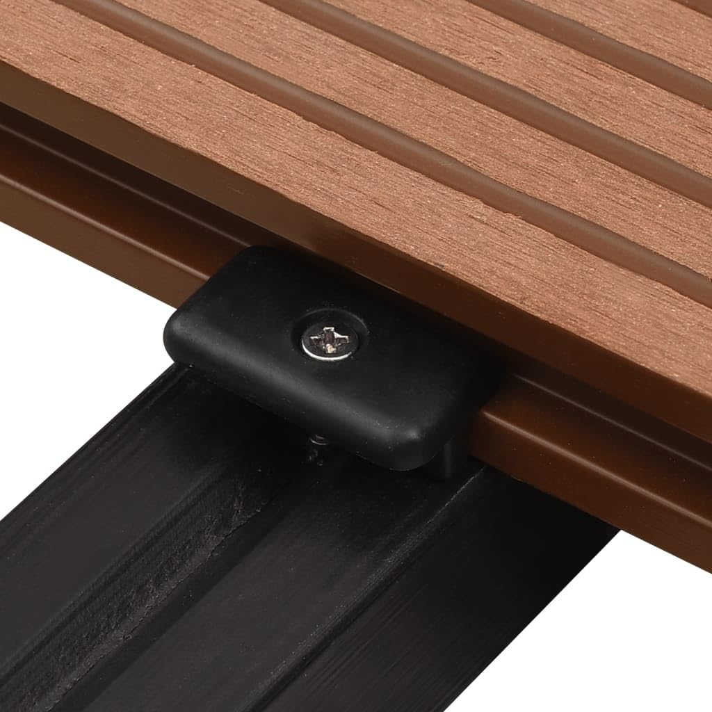 Terrassenclips mit Schrauben 200 STK WPC Dielen Befestigung