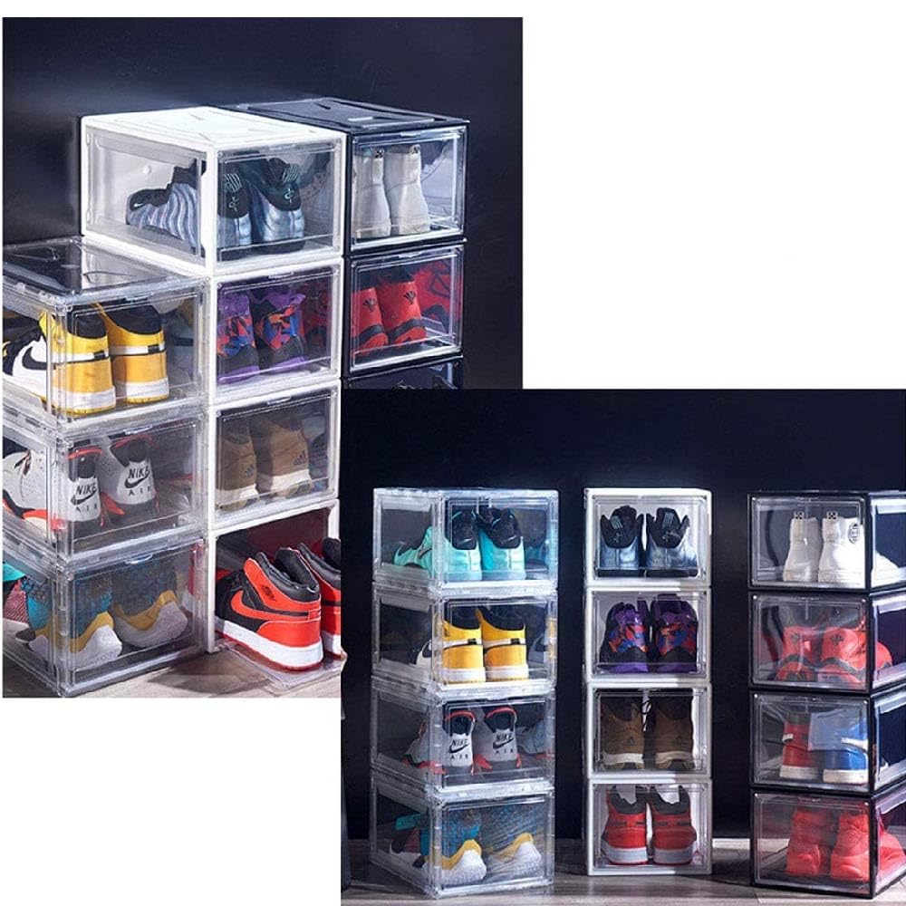 Amazon｜シューズボックス シューズ ボックス ラック 収納ボックス 6個