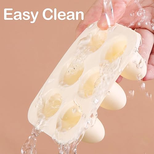 Miniatura 3 de Moldes para paletas de leche materna (2 tamaños), bandeja de silicona para dentición para el congelador de alimentos para bebés, forma de chupete,