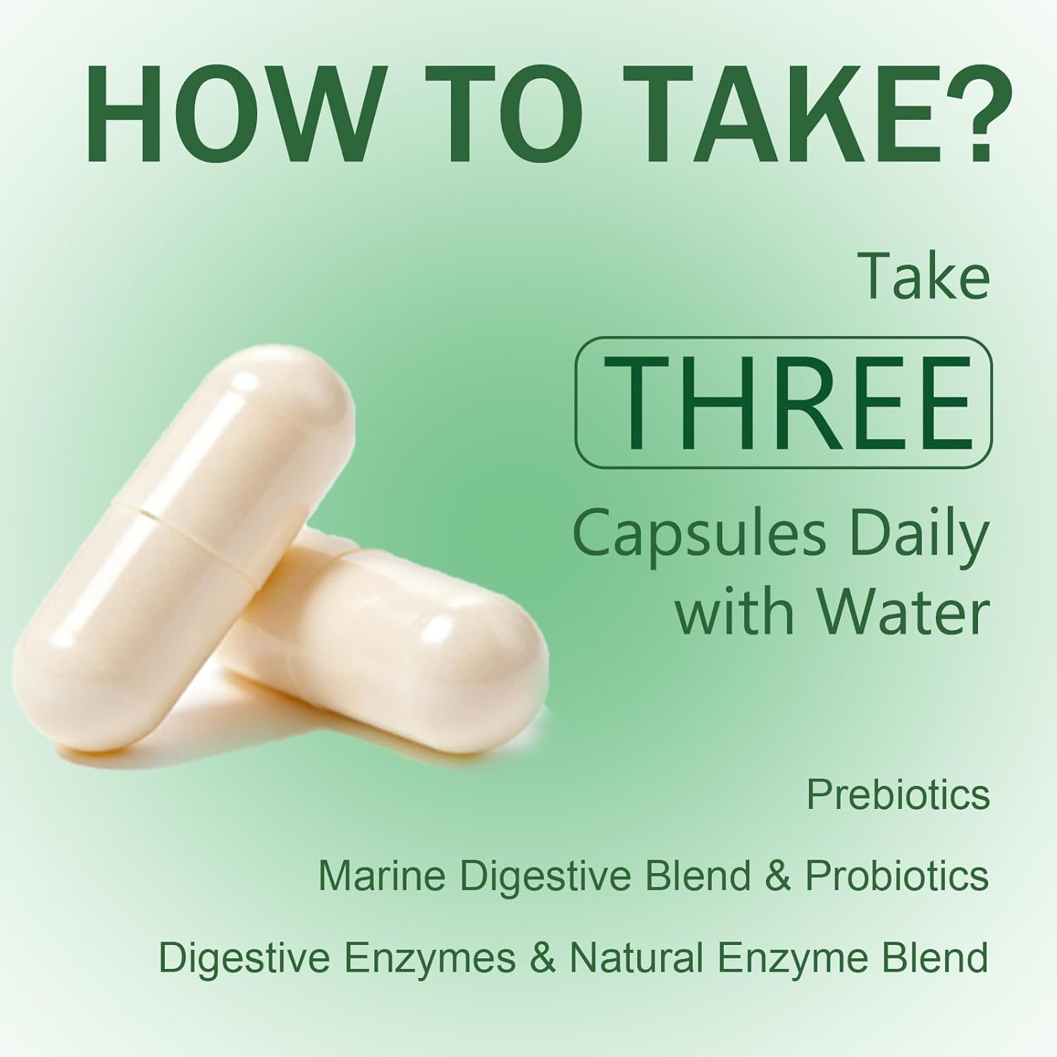 Complete Digestive Enzymes Supplement for Gut Health & Bloating Relief - Enhanced with Lipase Amylase Bromelain for Protein Carb & Fat Digestion - 120 Capsules (01)