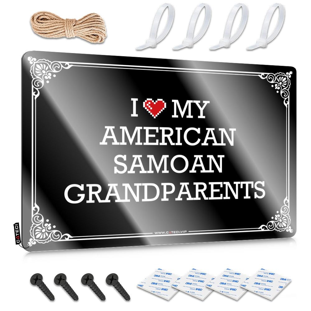 Fzfn Colour I Love My American Samoan Grandparents Designer Decorative - Home Art Wall Art Decoration(30X40cm)