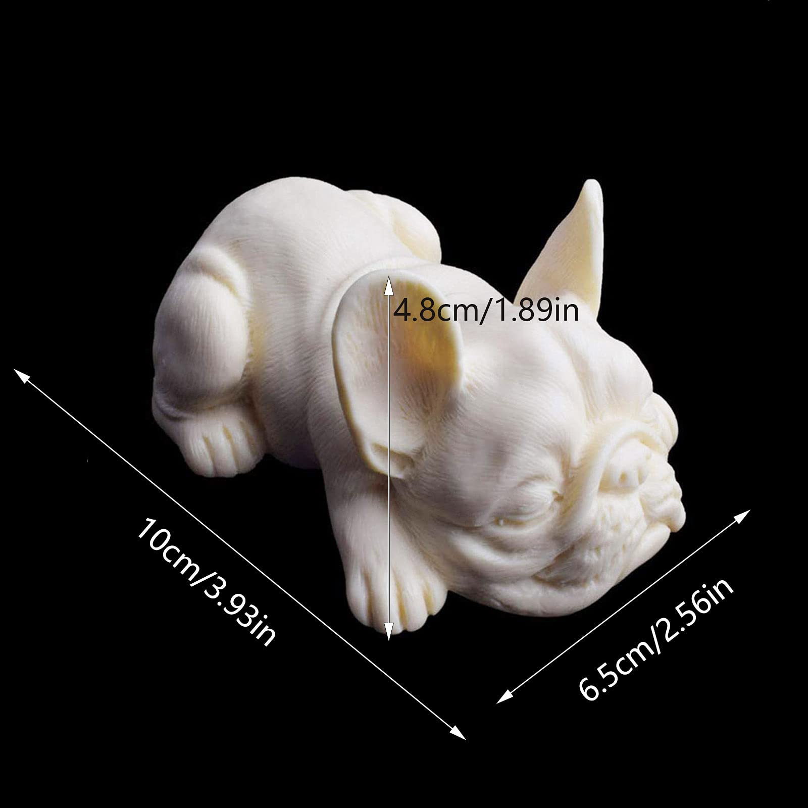 Bouledogue Ançais Moule En Silicone 3D Chien Endormi Pour | FindTheDeal