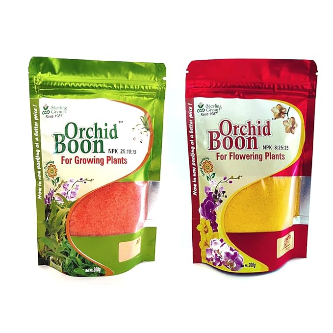 Orchid Boon - Fertilizer Kit (for orchid flowering and growth)