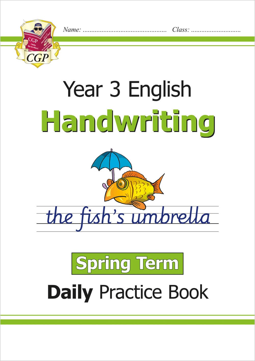 KS2 Handwriting Year 3 Daily Practice Book: Spring Term by CGP Books