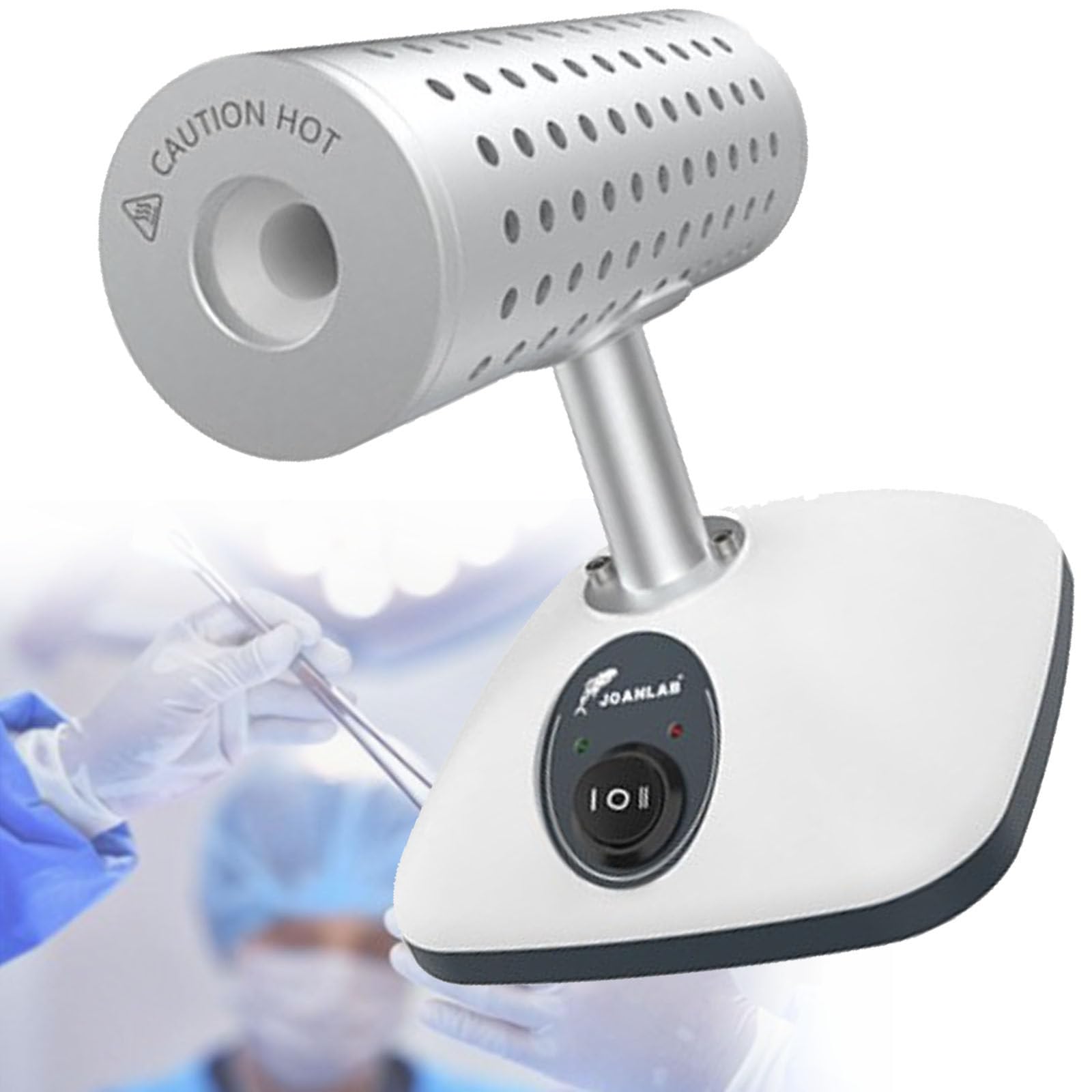 Esterilizador de bucle,Esterilizador infrarrojo de laboratorio,Esterilizador de bucle de inoculación,Esterilizador de bisturí infrarrojo,para bisturí Aguja Inoculación Bucle Vacunación,14mm-220V