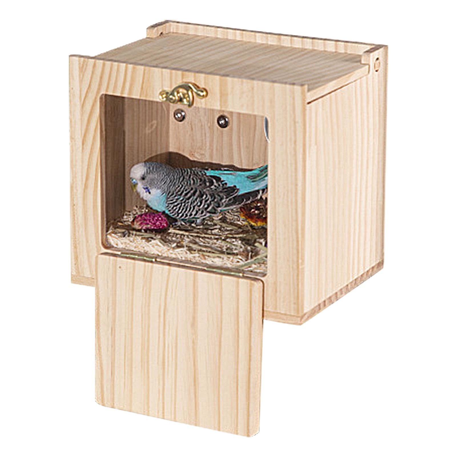 Amazon.co.jp: インコの巣箱、オカメインコの巣箱 - インコの巣