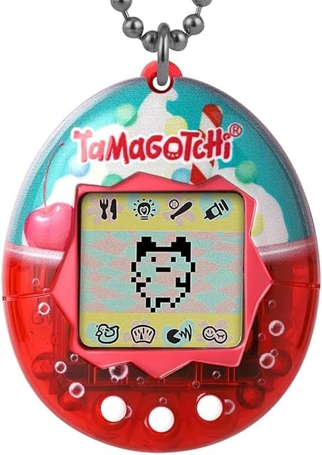 BANDAI - Tamagotchi Mascota Virtual Original Ice Cream Float 42980 Multicolor - Descubre la emoción de criar tu Propio Tamagotchi - Juguete Electrónico para Mayores de 8 Años