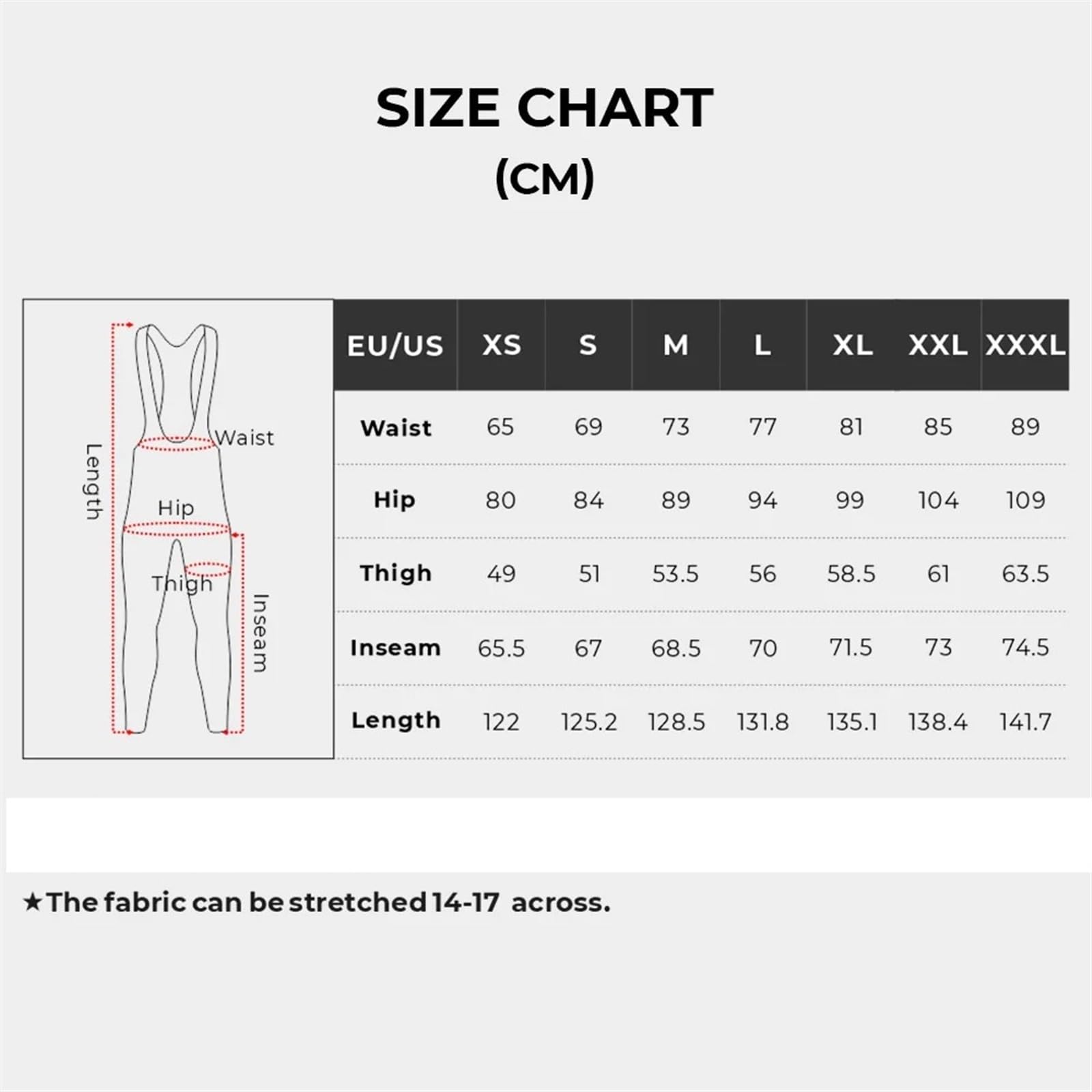 Pantalón largo con peto ciclista Pantalones largos con pechera for ciclismo de invierno, mallas for bicicleta de montaña, pantalones transpirables con almohadilla de Gel, pantalones profesionales de l