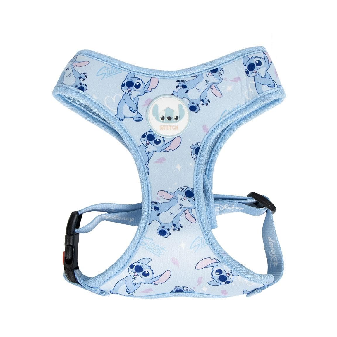 CERDÁ LIFE'S LITTLE MOMENTS Stitch Dog Harness XXS-XS, Adjustable Pet Harness with Stitch Character Design, Lightweight and Comfortable Harness for Small Dogs, Everyday Walking Accessory