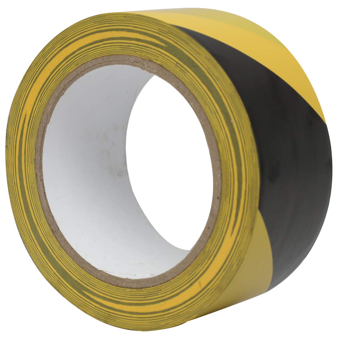 Buy WELSTIK Premium Black/Yellow Hazard Warning Tape 33m x 50mm (2