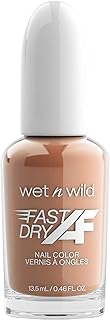 Wet n Wild Fast Dry AF Nail Polish Color, Fall Brown Sorry, I'm Latte | Quick Drying - 40 Seconds | Long Lasting - 5 Days,...