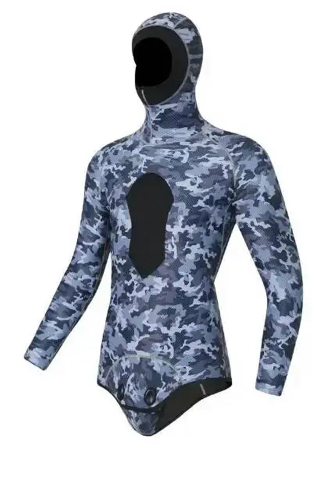 Muta Sub 3.0MM Split Immersioni Snorkeling profondo Nuoto Pesca a surf elastico caldo resistente al freddo a maniche lunghe