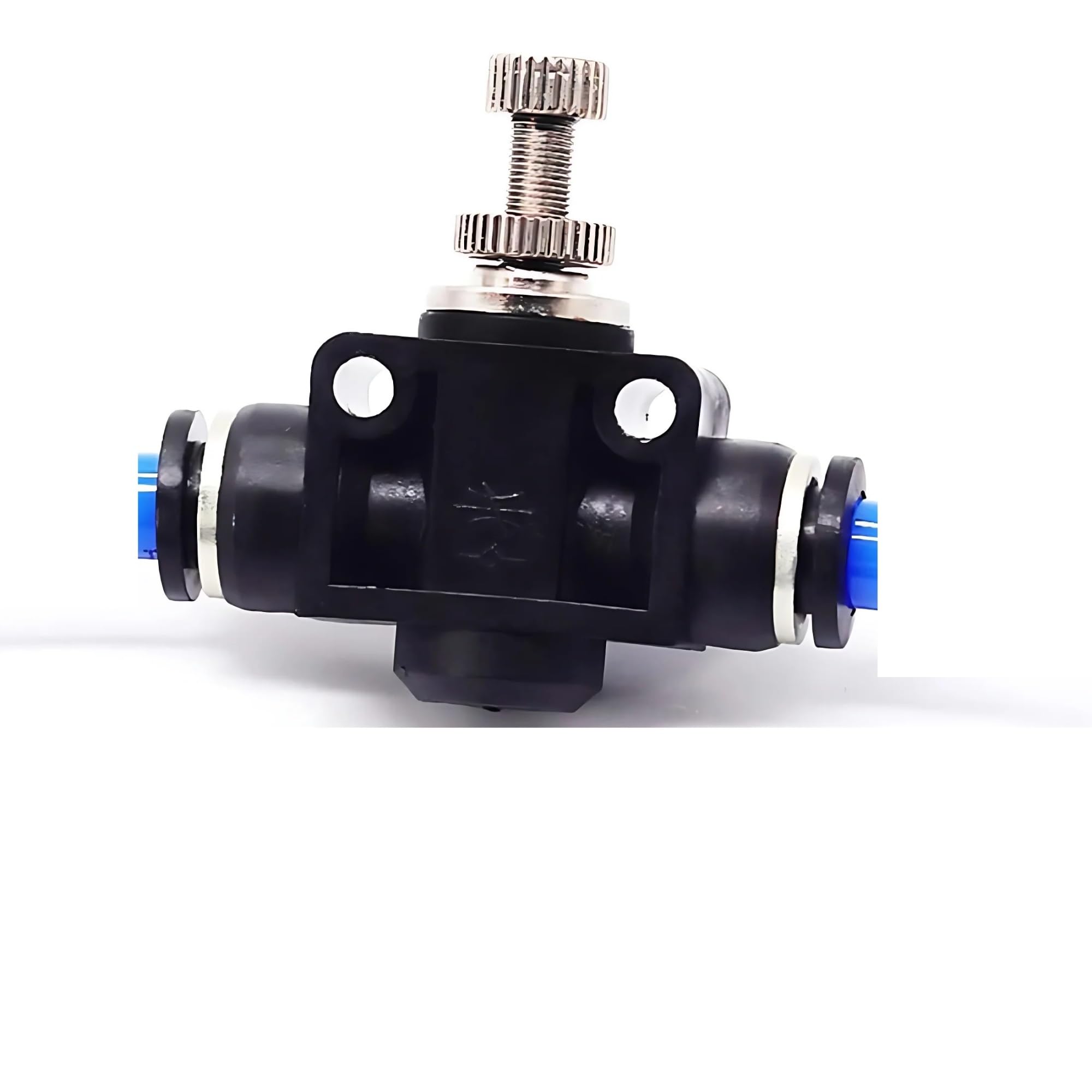 Vanne papillon pneumatique SA-8 pour tube 8 mm, raccord rapide pour contrôle du débit d'air