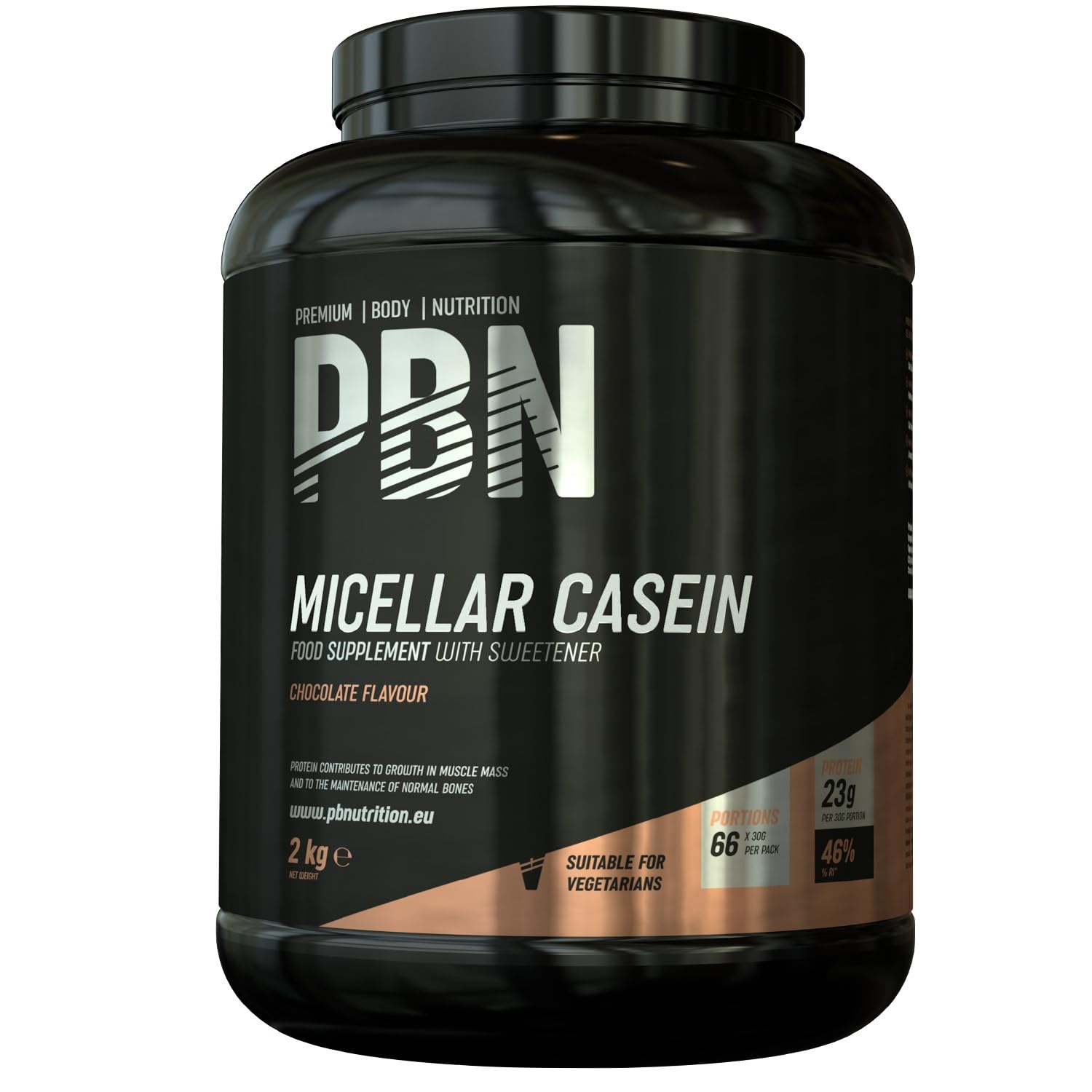 Premium Body Nutrition Micellar Kazeina Czekoladowa, 2 kg