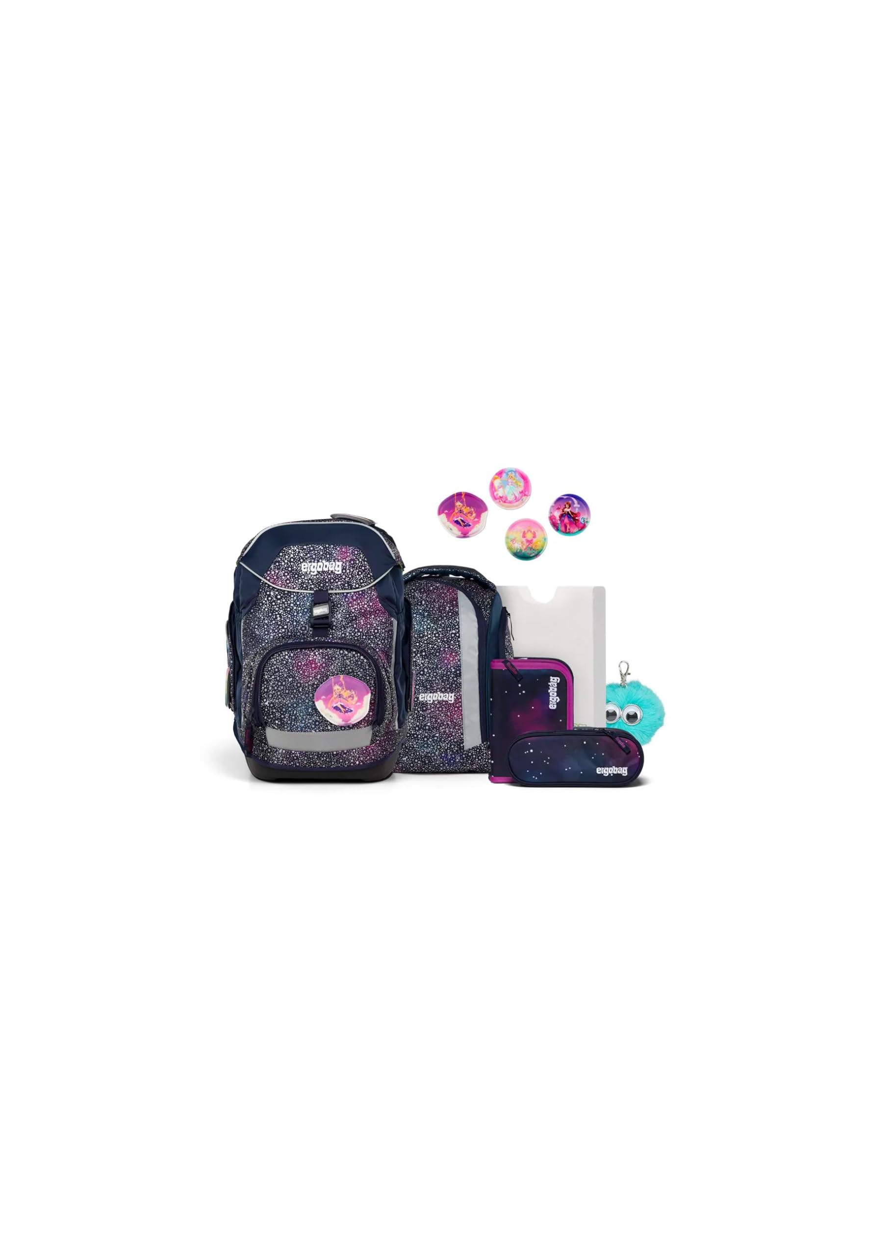 ergobag set zaino scolastico pack Set Bundle Bearlaxy - Lilla