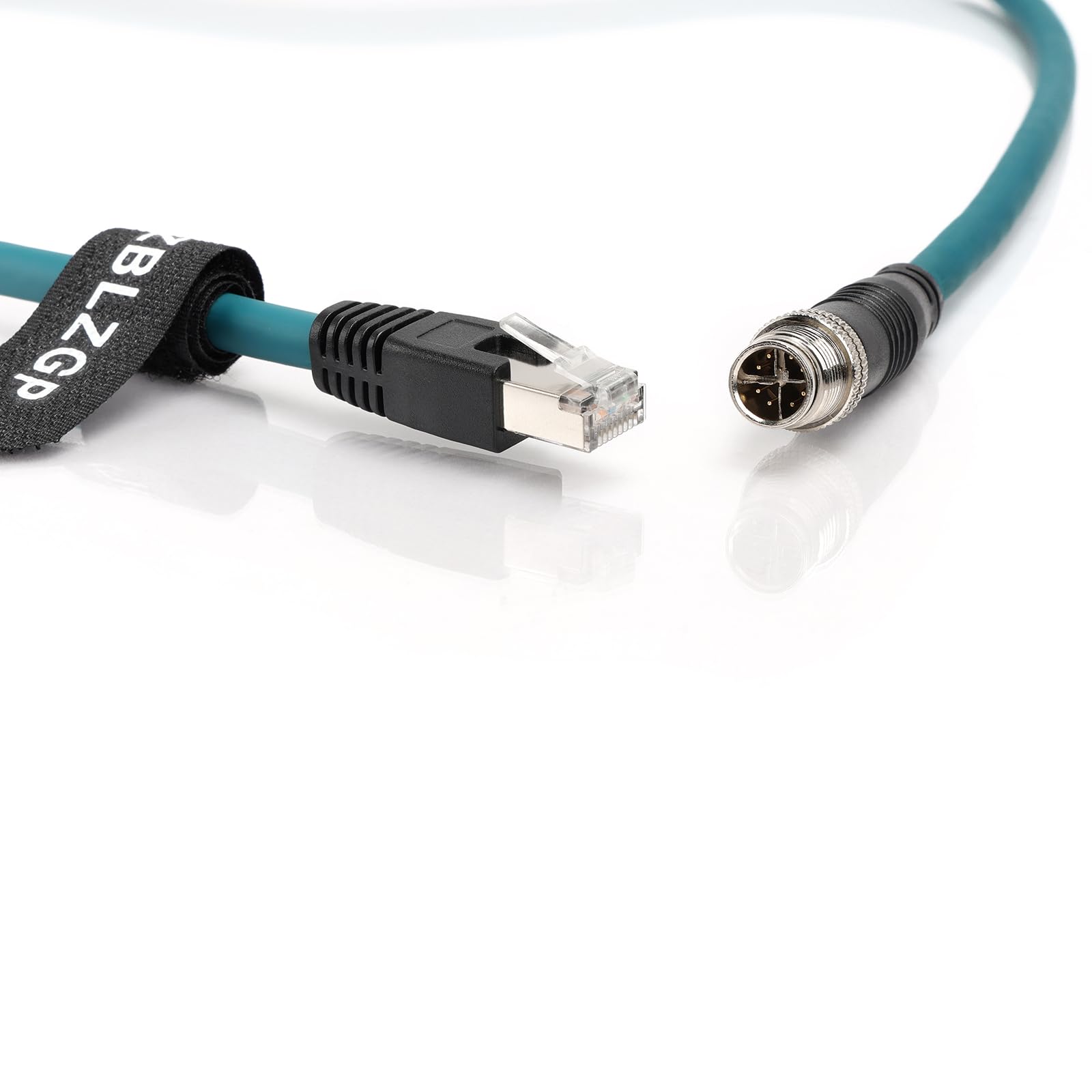 Amazon.com: ZBLZGP M12 8 Position X-Code Male to RJ45 Cat7e