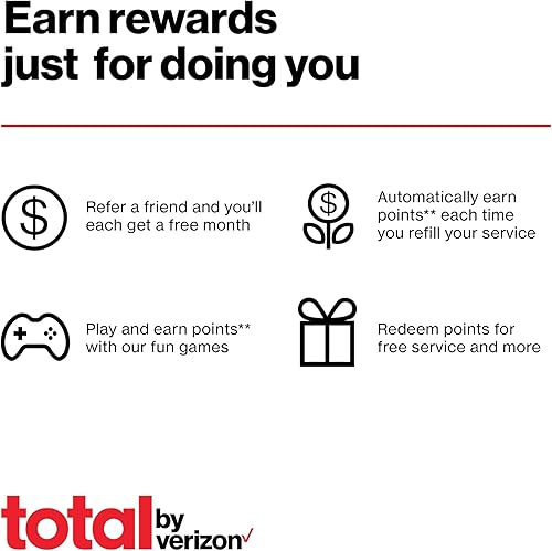 Miniatura 2 de Total by Verizon Motorola Moto g Pure, 32GB, tamaño de pantalla de 6.5 pulgadas, azul - Smartphone prepago (bloqueado)