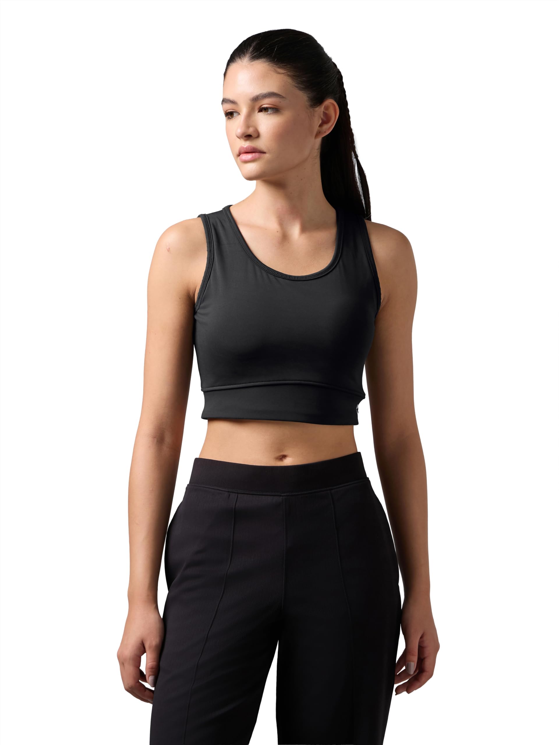 technosport Women's Solid Antimicrobial Sports Bra - (WBW130_Parnt) Pack of 1-picture-26