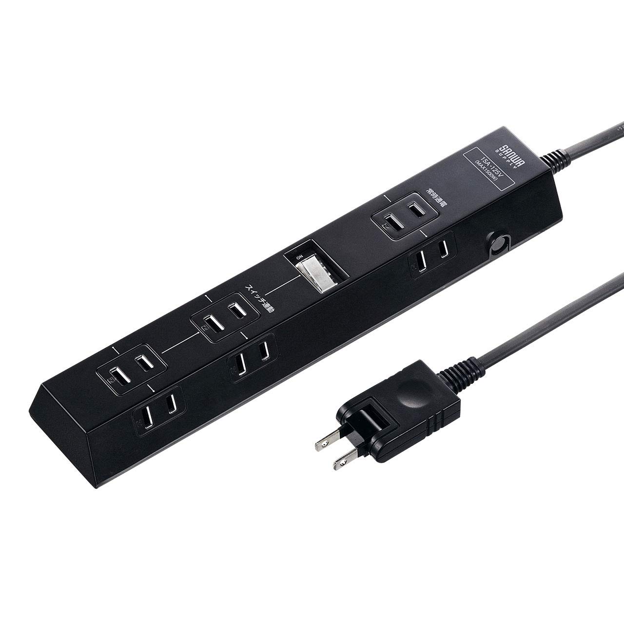 Amazon.co.jp: サンワサプライ(Sanwa Supply) 電源タップ 9個口・2P