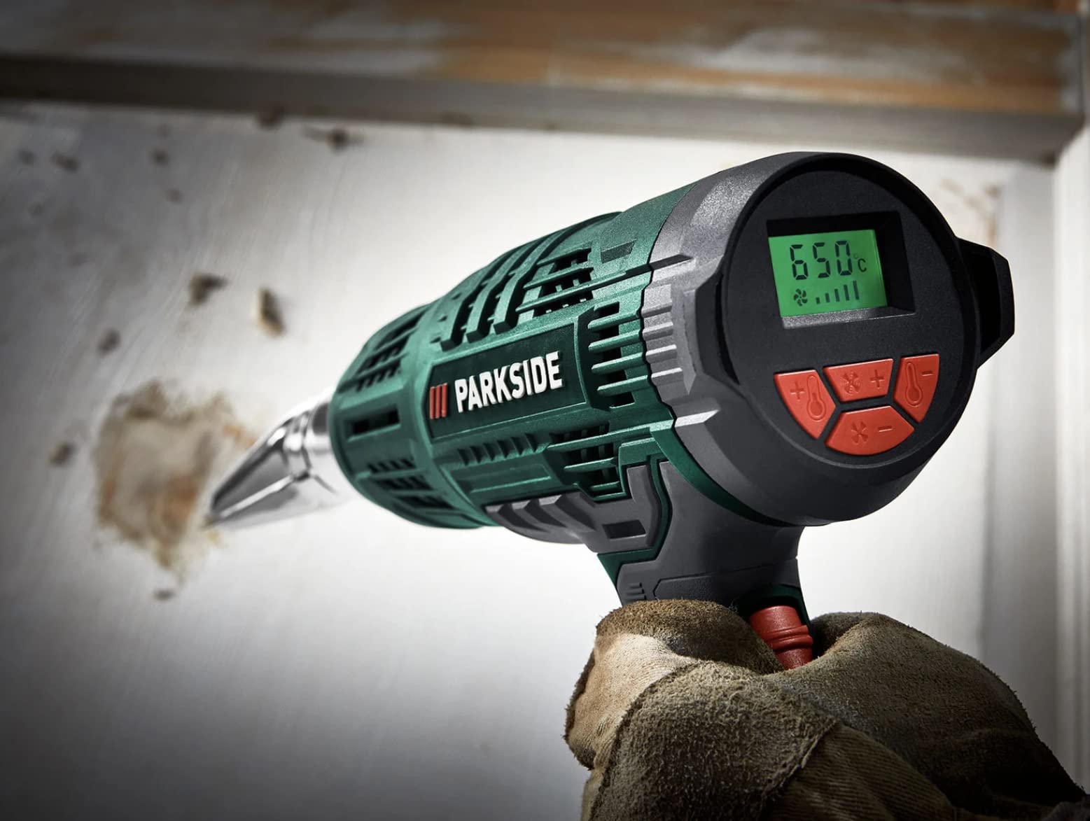 Parkside Digital Hot Air Gun 2000w Universal Device For Detaching