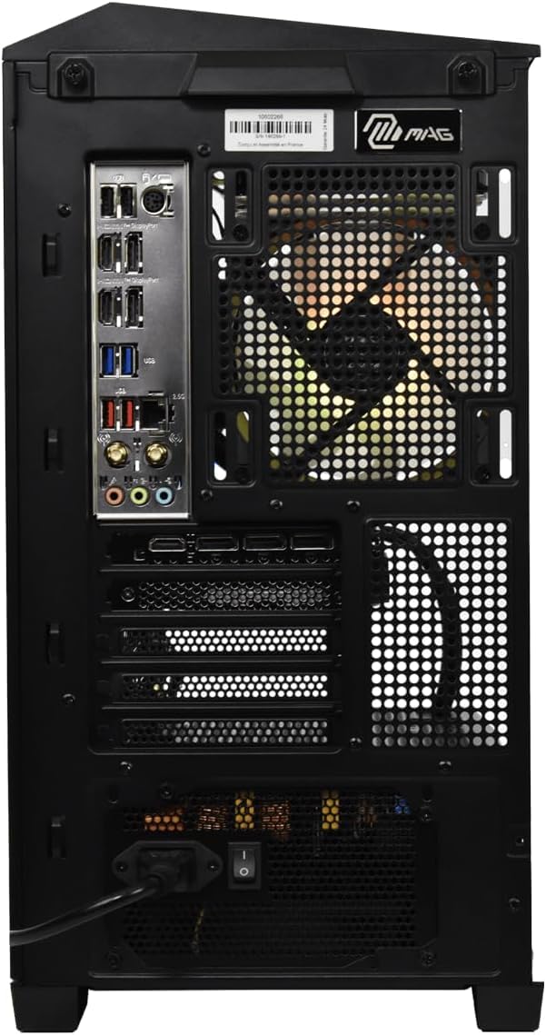 M.Red PC Gamer Powered by MSI CBT013-04 - Processore Intel Core i5-14600KF, GeForce RTX 4070 Super, 32GB DDR5, 2TB SSD NVMe, Windows 11 Famiglia