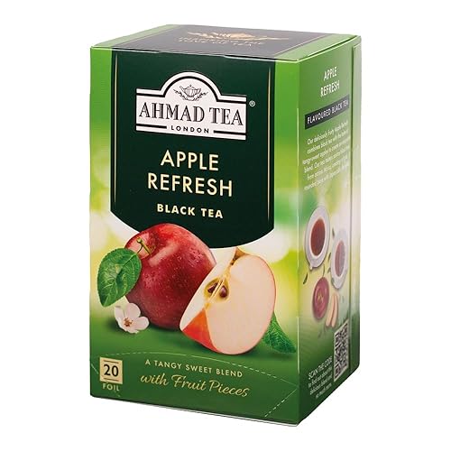 Vista 107 de Ahmad Tea Té negro, bolsitas de té descafeinadas, 20 unidades (paquete de 1) - Descafeinado y sin azúcar