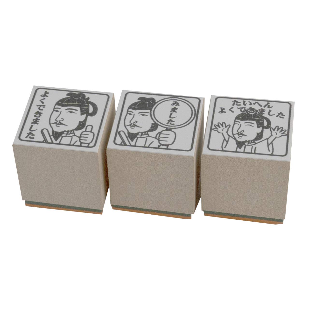 Amazon | KAIUN-DO 偉人先生スタンプ 聖徳太子セット よくできました