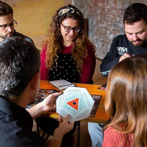 Miniatura 3 de Talking Tables Mars Space - Juego de Escape Room con temática espacial  Organiza tu propia noche de juegos  para cumpleaños, cena, entretenimiento