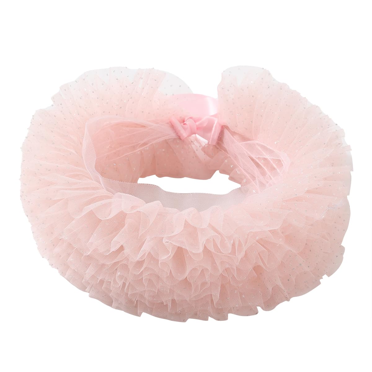 UniqKaliber Victorian Shining Mesh Neck Collar, Detachable Elizabethan Neck Ruff Collar for Halloween Cosplay โ image 1