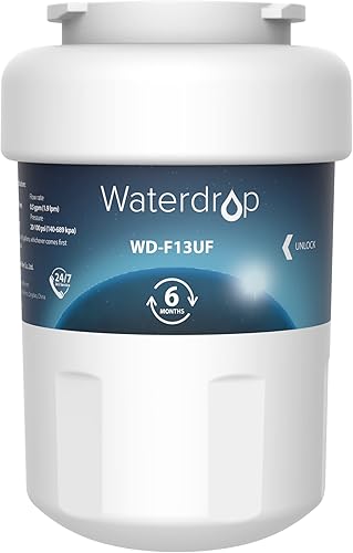 Waterdrop Filtro de agua para refrigerador de ultrafiltración, repuesto para GE® SmartWater® MWF®, MWFINT, MWFP, MWFA, GWF, HDX FMG-1, GSE25GSHECSS disponible en Yaxa Costa Rica