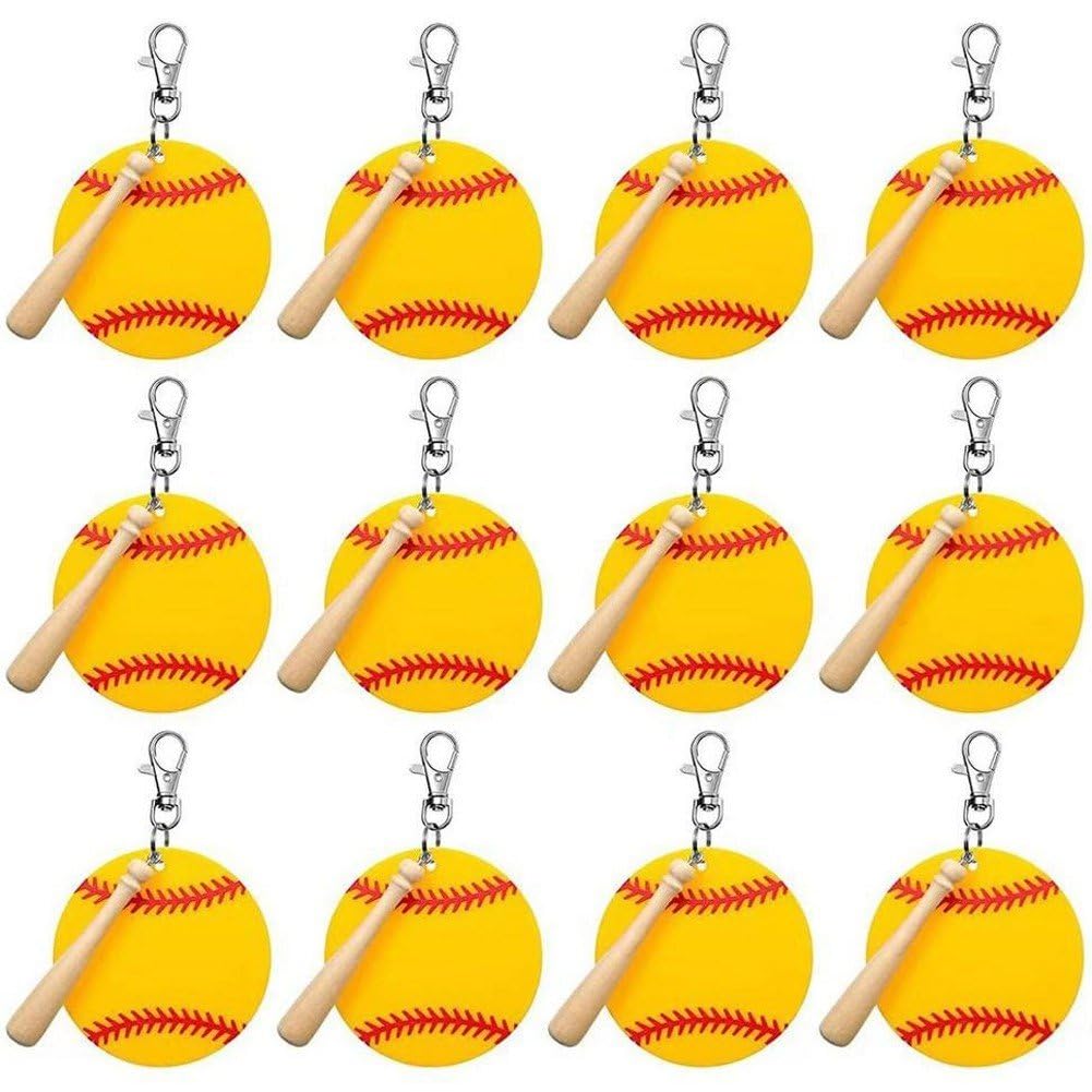 Baseball Porte-clés Kit de Sanfly : cadeau de fête et souvenir pour athlètes