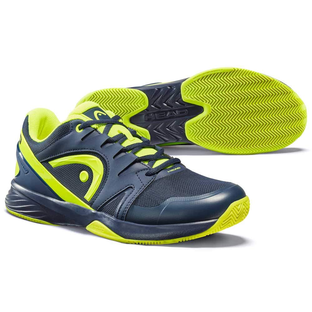 Head Zapatillas Extreme Clay Azul Oscuro/Amarillo