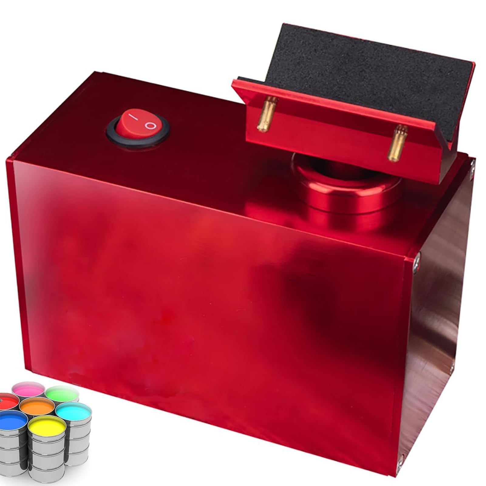 Agitateur de peinture à vibrations 360 anti-grumeaux pour modélisme