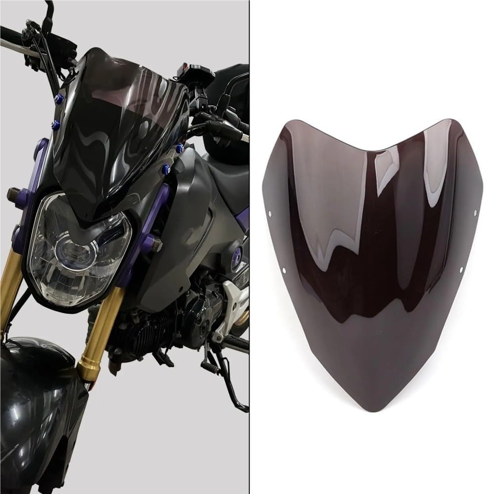 Dla Grom MSX125 2013-2016 Szyba Motocyklowa Szyby Motocyklowej