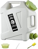 Vista 7 de Tanque de agua portátil de 20 galones con espita y manguera, contenedor de almacenamiento de agua para camping, RV, camión, preparación