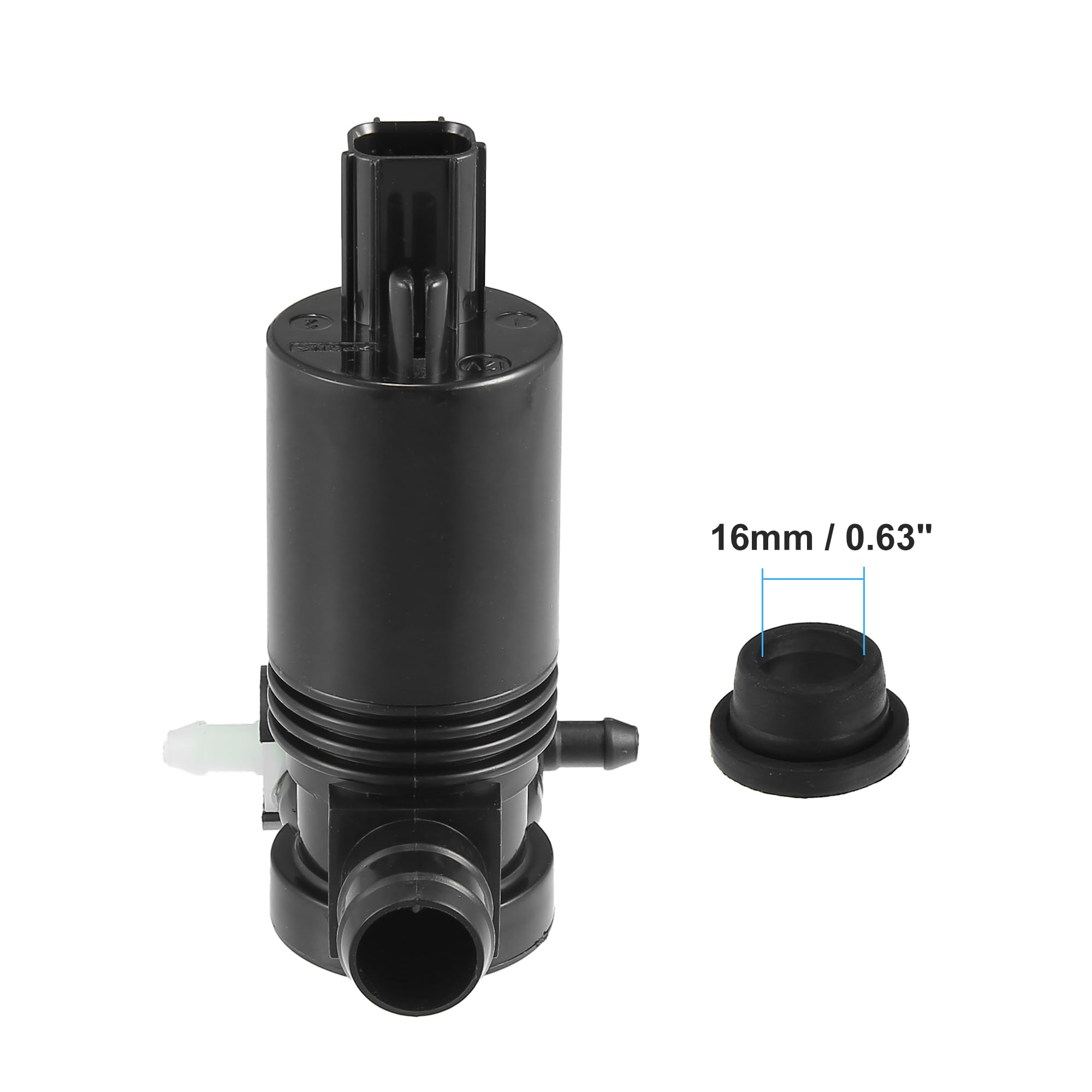 Czarna pompa silnika spryskiwacza szyby samochodowej do Land Rover Lr4-1 szt