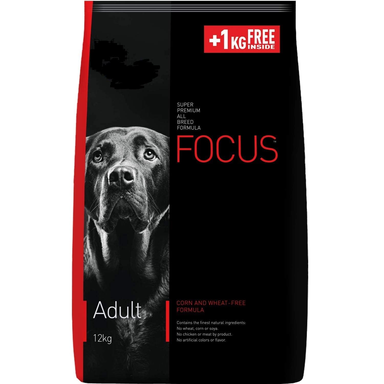 Dog Food Focus Adult Super Premium Dog Food, 12 kg (+1kg Extra Free Inside), Total 13 Kg (B0CR48HG8V) Amazon Price History, Amazon Price Tracker